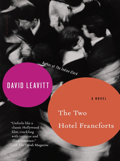 Title details for The Two Hotel Francforts by David Leavitt - Wait list